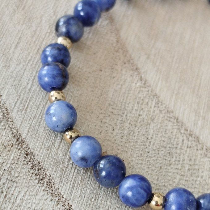 Bracelet fête des mères sodalite