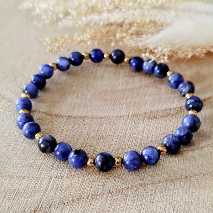 Bracelet fête des mères sodalite
