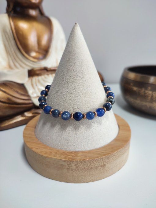 Bracelet 'LAU' Lapis lazuli