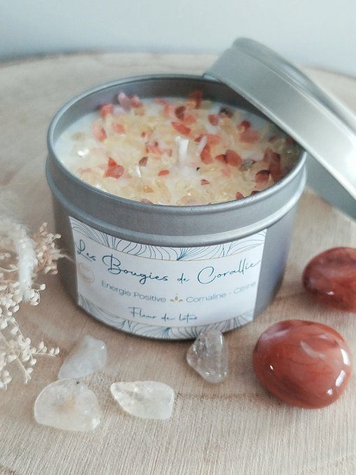 Collection Energie positive , Pierres citrine et cornaline