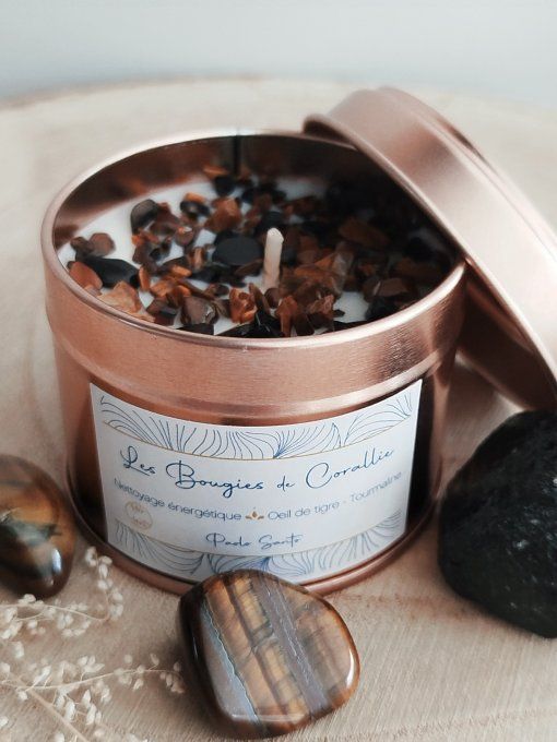 Collection nettoyage énergétique, œil de tigre et tourmaline 