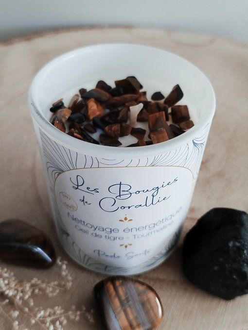 Collection nettoyage énergétique, œil de tigre et tourmaline 