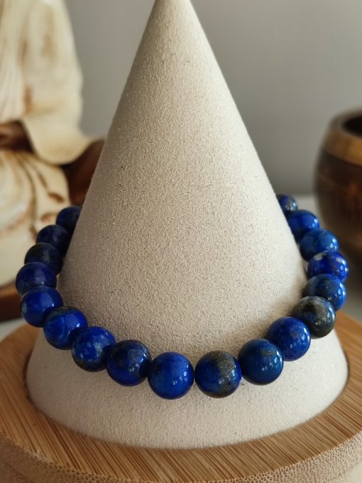 Bracelet Lapis lazuli 8mm 1